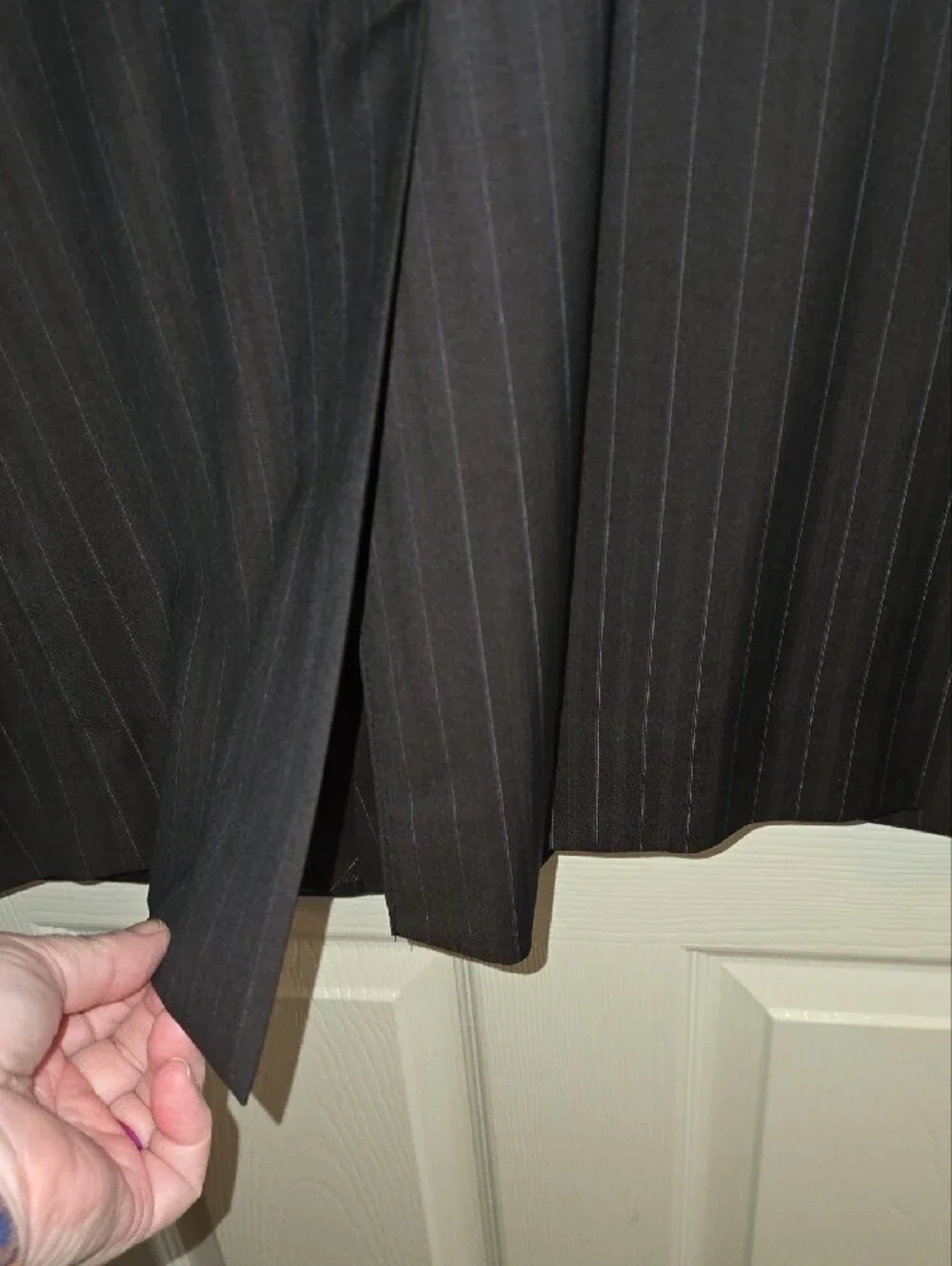 Dolce‎ & Gabbana Black Pinstripe Suit Jacket